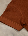 The Real McCoy's Cotton Pile Beach Shirt Brown