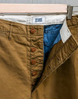 The Corona Utility FP031 M-41 Slacks 60/2 Gabardine "Bio Wash" Mocha