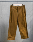 The Corona Utility FP031 M-41 Slacks 60/2 Gabardine "Bio Wash" Mocha