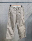 The Corona Utility FP031 M-41 Slacks 60/2 Gabardine "Bio Wash" Stone