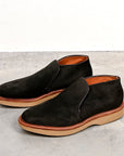 Alden x Frans Boone Slip-on Chukka Reversed Chamois Earth on Goodyear