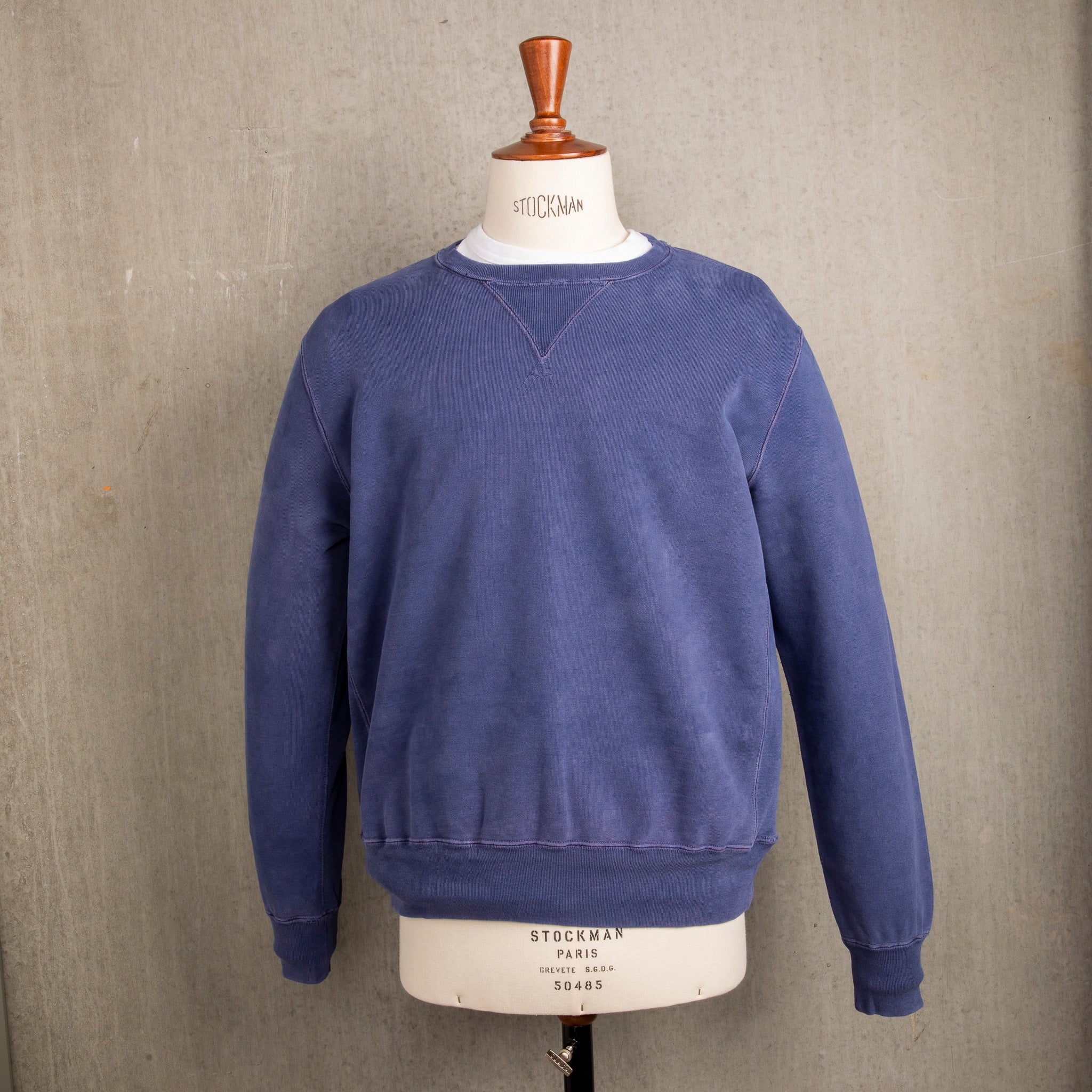 Remi Relief Special Finish Crew Neck Navy Blue – Frans Boone Store