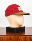 RRL Oil Cloth Sportsman Cap Vintage Red