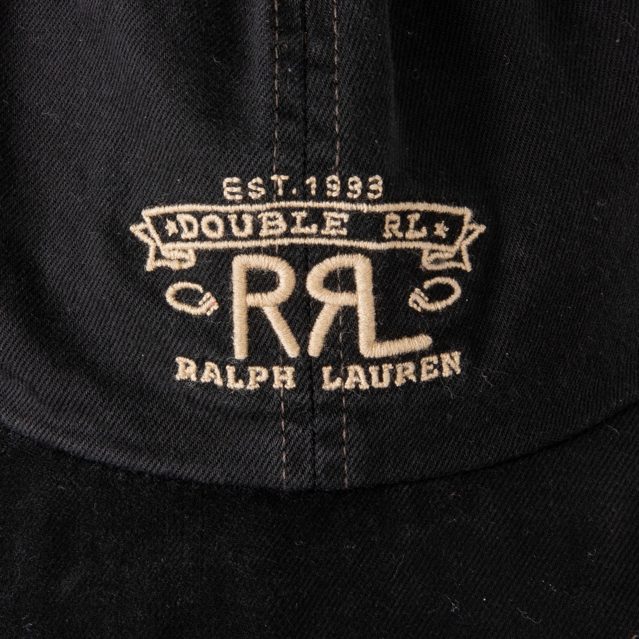 RRL Sportsman Logo Cap Black – Frans Boone Store