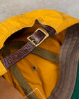 RRL Oil Cloth Sportsman Cap Mustard