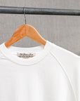 Remi Relief Raglan Short Sleeve Sweater Supima Cotton Off-White