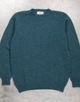 Laurence J. Smith Super soft Seamless Crew Neck Pullover Storm