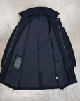 Stone Island Ghost David Light TC Car Coat Navy