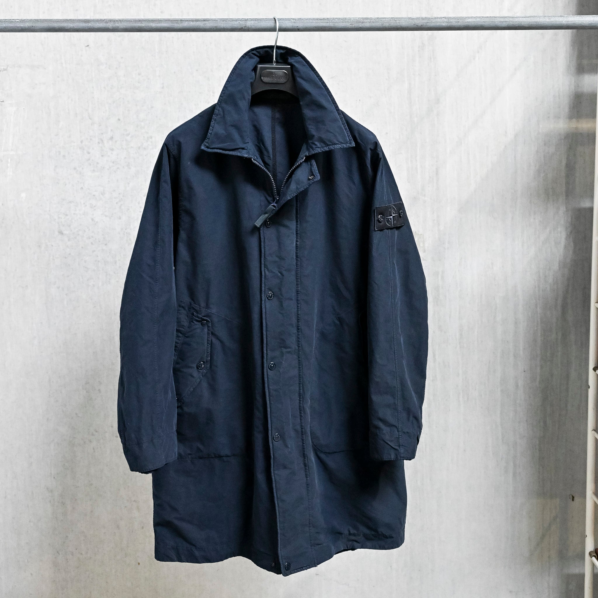 Stone Island Ghost David Light TC Car Coat Navy – Frans Boone Store