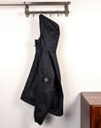 Stone Island Organic-Look Nylon Panama-TC Hooded Jacket Black
