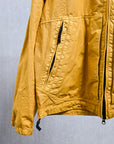 Stone Island Organic-Look Nylon Panama-TC Hooded Jacket Mustard