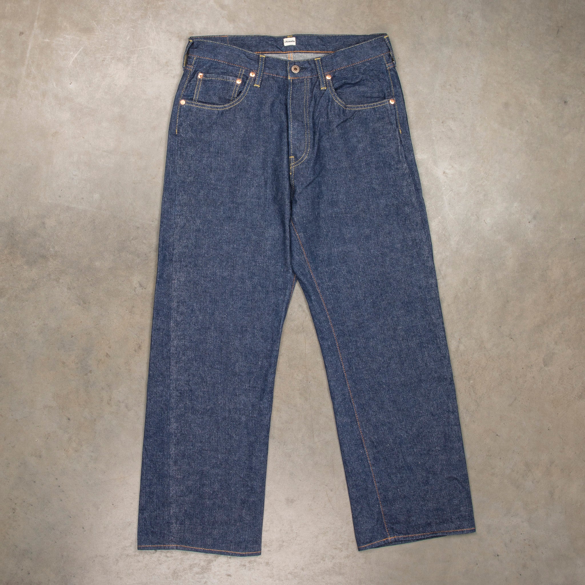 Chimala 13.5 Oz Denim Straight Cut Rinse – Frans Boone Store