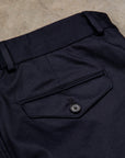 Caruso Pantaloni Cottone Stretch Blu Notte