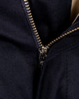 Caruso Pantaloni Cottone Stretch Blu Notte