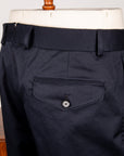 Caruso Pantaloni Cottone Stretch Blu Notte