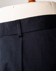 Caruso Pantaloni Cottone Stretch Blu Notte