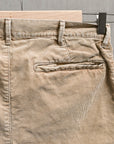 Remi Relief Corduroy Shorts Sulfur Dye Beige