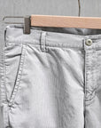 Remi Relief Corduroy Shorts Sulfur Dye Gray