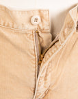 Remi Relief Corduroy Shorts Sulfur Dye Beige