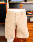 Remi Relief Corduroy Shorts Sulfur Dye Beige
