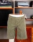 Remi Relief Corduroy Shorts Sulfur Dye Khaki