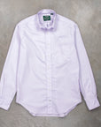 Gitman Vintage x Frans Boone Supima Oxford Lavender