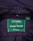 Gitman Vintage x Frans Boone Supima Oxford Midnight