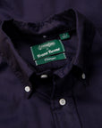 Gitman Vintage x Frans Boone Supima Oxford Midnight
