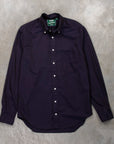 Gitman Vintage x Frans Boone Supima Oxford Midnight