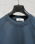 Stone Island Raglan Sweatshirt Oversized-Fit Slate Blue