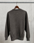Orslow Simple Crew Neck Sweater Crafted In Japan Brown