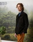 Massimo Alba Field Corduroy Jacket Carob