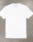 The Real McCoy's Athletic Loopwheel T-Shirt White