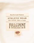 Fullcount Flat Seam Heavyweight T-Shirt White