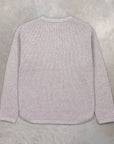 Fullcount 5964 Twisted Heavyweight Waffle Longsleeve Heather Gray