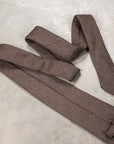 Finamore Cravatta "Sette Pieghe" Cordlane Beige Scuro