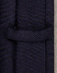 Finamore Cravatta "Sette Pieghe" Cordlane Blu Notte