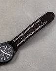 And Wander x TIMEX Expedition North Field Post Solar Watch Black