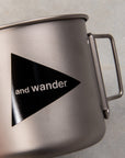 And Wander Titanium Mug 500