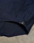 Finamore Tokyo Shirt Lucio Collar Alumo Poplin Navy