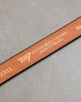 Tory Leather Spur Bridle Leather Belt 1″ Brass Buckle Oakbark