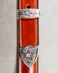 Tory Leather x Frans Boone Western Bridle Leather Belt 1″ Oakbark
