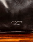 Croots Bridle Leather Traveller Dark Havana Bag