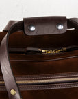 Croots Suede Traveller Bag Brown
