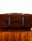 Croots Suede Traveller Bag Brown