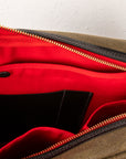 Croots Vintage Canvas Traveller Bag Olive