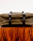 Croots Vintage Canvas Traveller Bag Olive