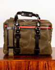 Croots Vintage Canvas Traveller Bag Olive