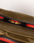 Croots Vintage Canvas Traveller Bag Olive