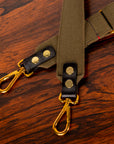 Croots Vintage Canvas Traveller Bag Olive